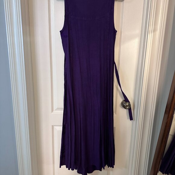 NWT Purple Summer Sleeveless Dress - Picture 4 of 16